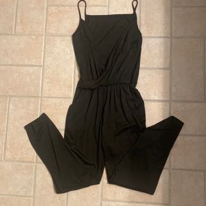 Black jump suit